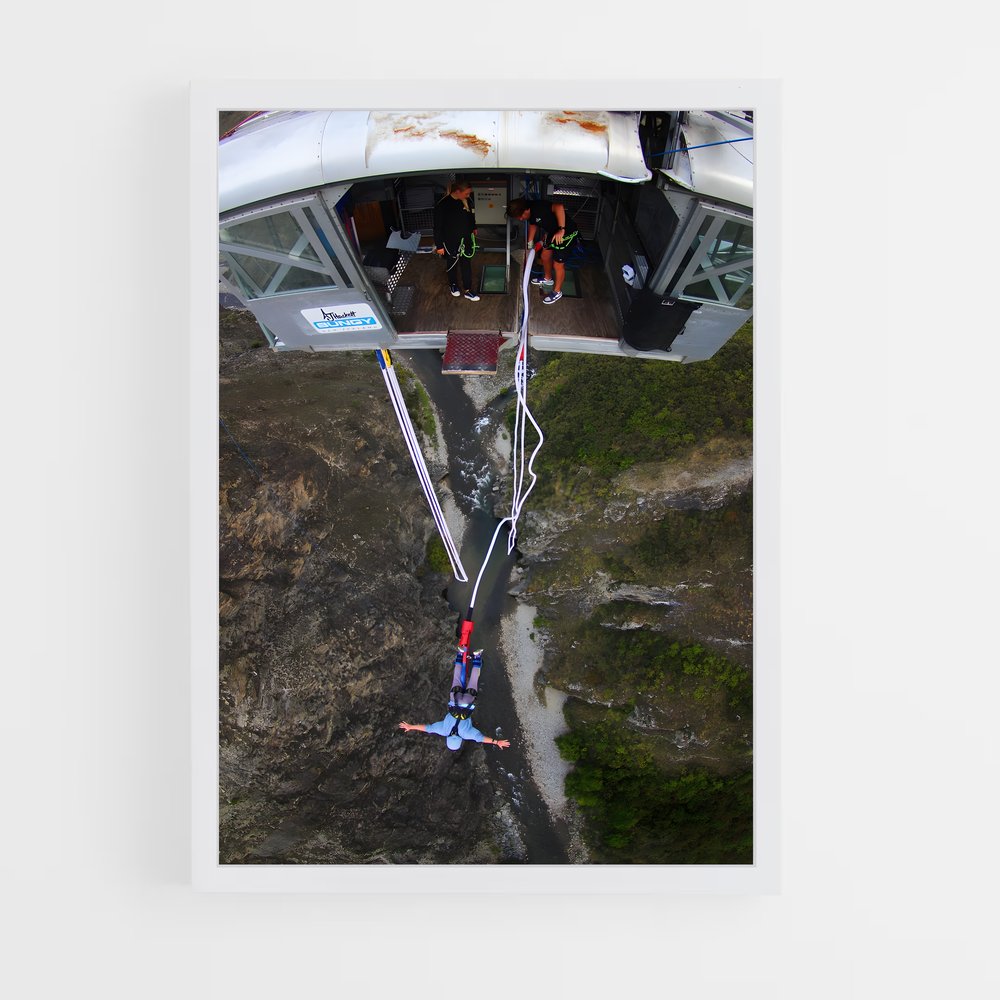Poster Suspended Dreams – affiche Saut à l’élastique (vue 3)